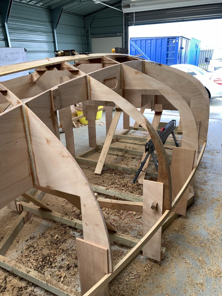 Fairing Well - Slowly Build a Wooden Boat